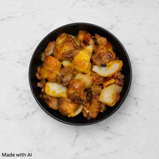 F08 Curry Pork Chop / 焗咖喱豬排